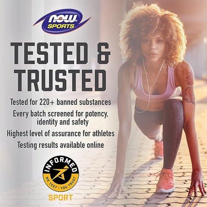 NOW Foods Sports Nutrition, Pea Protein 24 g, Easily Digested, Unflavored Powder, 12-Ounce