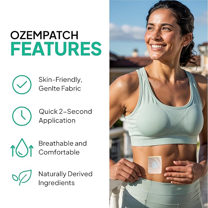 Rejuvacare Ozempatch The Official - 1 Months Supply - Easy Daily Application -
