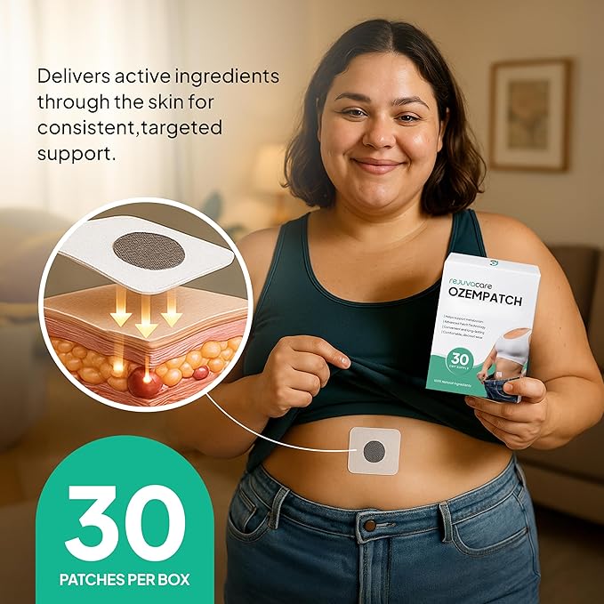 Rejuvacare Ozempatch The Official - 1 Months Supply - Easy Daily Application -
