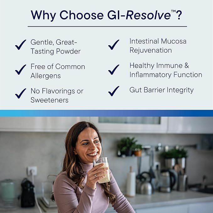Biotics Research GI Resolve™ Advanced L-Glutamine Powder Formula for Gut Lining Support & Healing - Optimal Gastrointestinal Function - Premium 7-Ingredient with Zinc Carnosine & Botanicals- 6.7oz