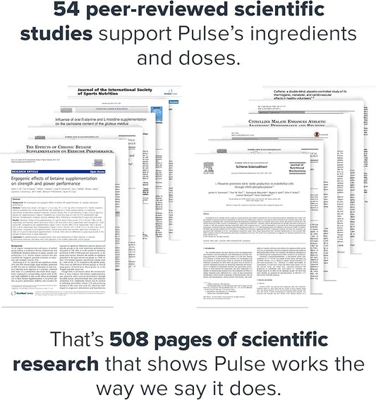 LEGION Pulse Pre Workout - All Natural Nitric Oxide Preworkout Drink to Boost Energy, Creatine Free, Naturally Sweetened, Beta Alanine, Citrulline, Alpha GPC (Pina Colada)