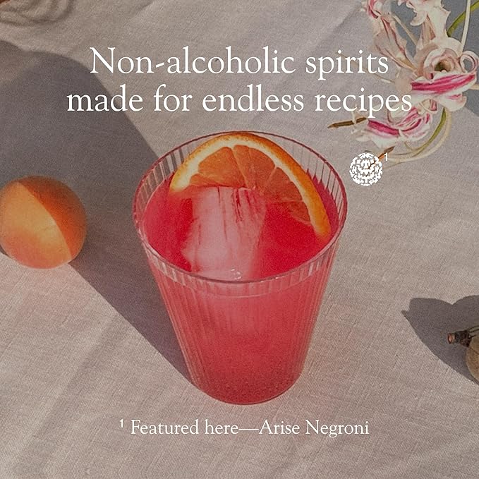 Aplós ARISE Non-Alcoholic Adaptogen-Infused Beverage, Tequila Style Alternative, Formulated to Elevate Mood, 19.4oz (575ml)
