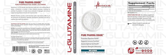 Metabolic Nutrition Glutamine (1000)