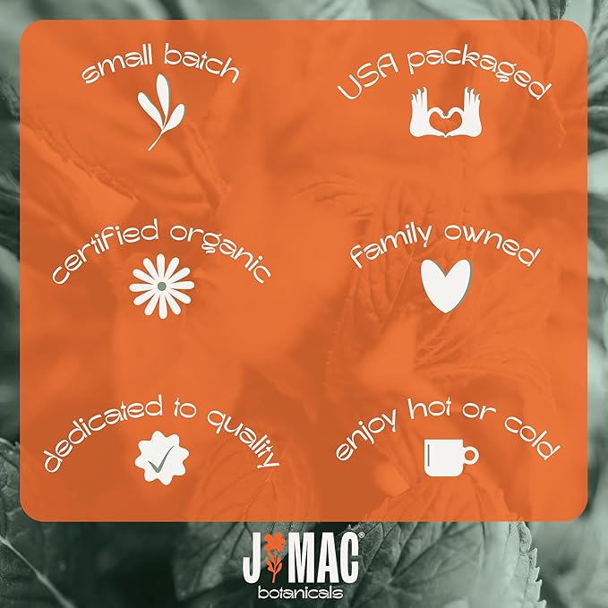 J Mac Botanicals Organic Marshmallow Root Herb Tea