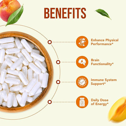 Coenzyme Q10 200mg CoQ10 Supplement - Once Daily Coq 10 200mg Powder Capsules for Healthy Heart Antioxidant and Energy Support - Non-GMO Quick Absorption Ubiquinone Q10 Coenzyme (400 Servings)
