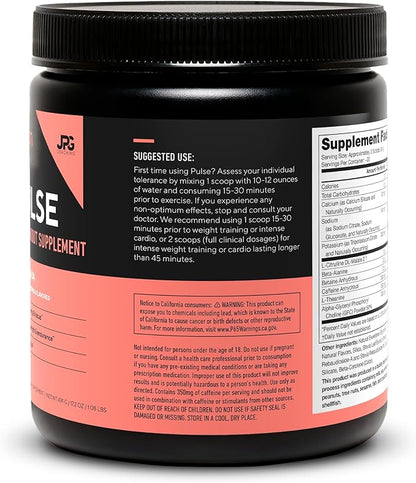 LEGION Pulse Pre Workout - All Natural Nitric Oxide Preworkout Drink to Boost Energy, Creatine Free, Naturally Sweetened, Beta Alanine, Citrulline, Alpha GPC (Pina Colada)