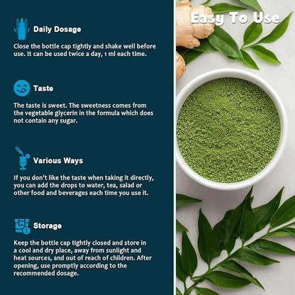 (2 Pack) Organic Moringa Leaf Extract Liquid Drops for Energy, Antioxidant, Skin, Immune Support, High Absorption, Moringa Supplement with Turmeric, Boswellia, Black Pepper- Vegan, Non-GMO, 1 Fl Oz