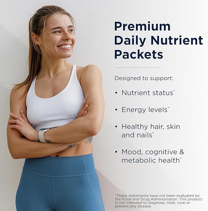 Designs for Health Twice Daily Essential Packets - Daily Multivitamin Packs with Immune Support Vitamins Vitamin D + Zinc - Calcium + Magnesium Capsules - OmegAvail Fish Oil (60 Individual Packets)