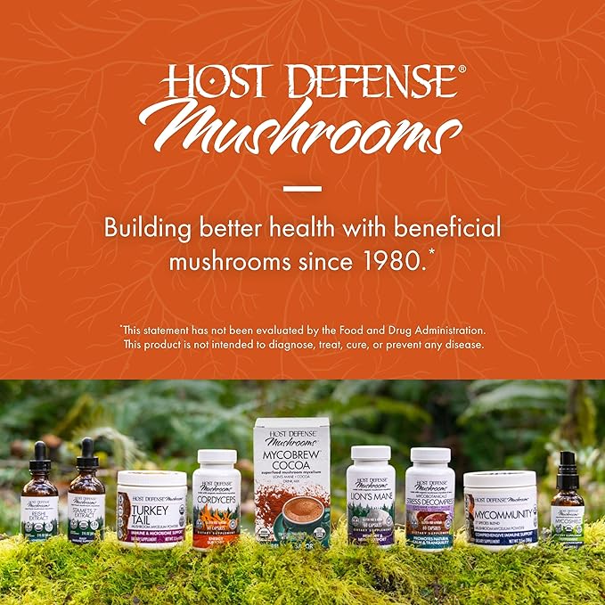 Host Defense Breathe* Extract - Immune & Respiratory Support Mushroom Liquid Supplement - Herbal Lung Health Supplement with Chaga, Reishi & Cordyceps - 1 fl oz (30 Servings)*